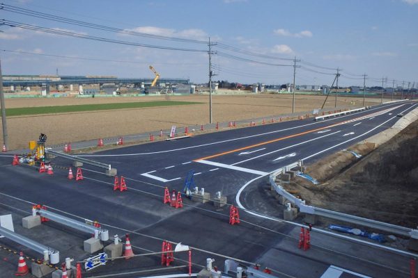 新４号五霞地区道路改良