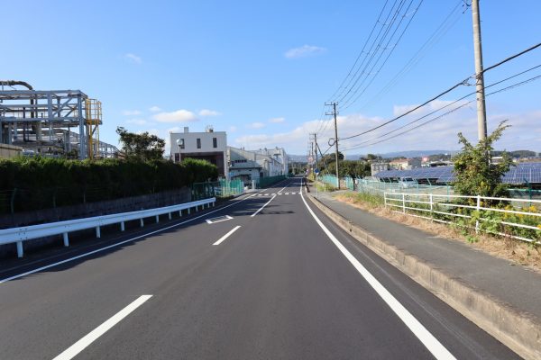 国道461号線舗装