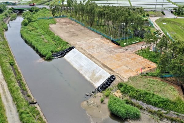 小石川河川改修 ②